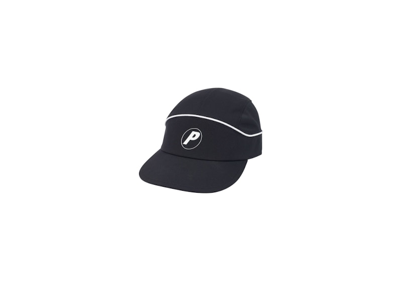 Palace Tech Panel Shell Running Hat Black