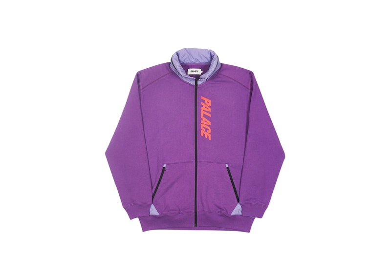 Palace Techno Zip Sweat Purple