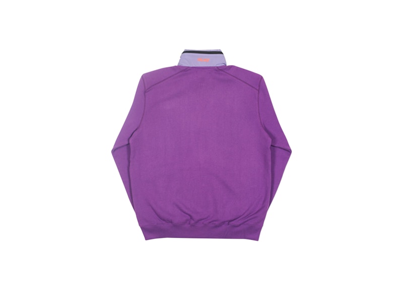 Palace Techno Zip Sweat Purple 圖 2