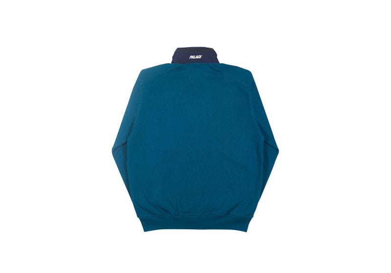 Palace Techno Zip Sweat Teal 圖 2