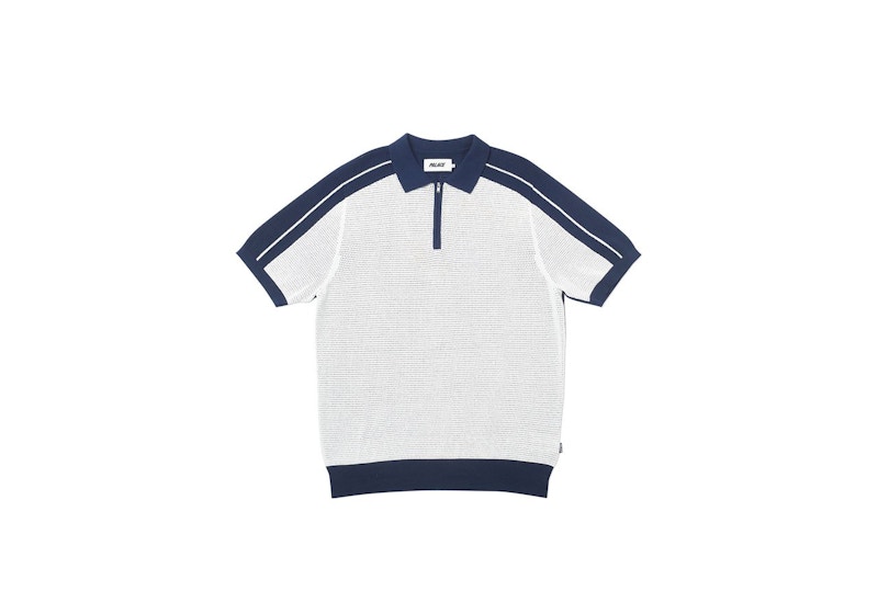Palace Tex Polo Navy/White