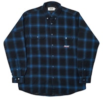 Palace Therma Yak Thinsulate Overshirt Blue Plaid Palace Therma Yak Thinsulate Overshirt Blue Plaid