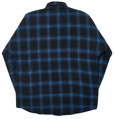 Palace Therma Yak Thinsulate Overshirt Blue Plaid Order Palace Therma Yak Thinsulate Overshirt Blue Plaid