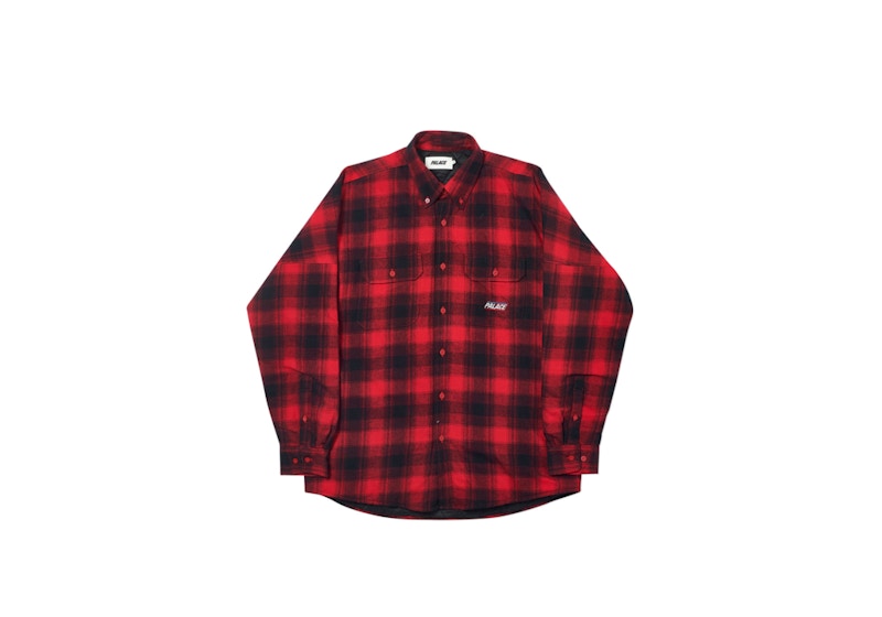 Palace Therma Yak Thinsulate Overshirt Red Plaid