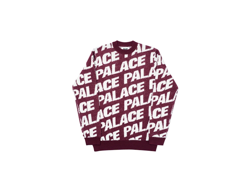 Palace Toner Knit Red Plum