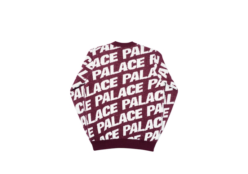 Order Palace Toner Rajutan Merah Plum