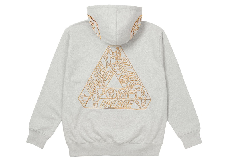 Order Palace 三重考古学灰色连帽衫 P20HD030