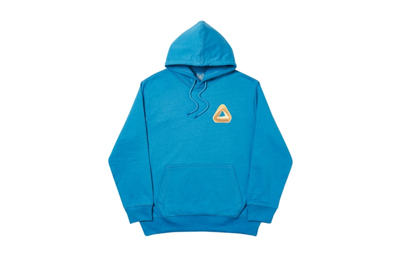 Palace Tri-Bagel Hood Blue