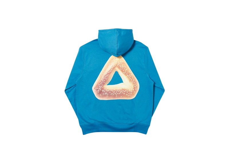 Palace Tri-Bagel Hood Blue 圖 2