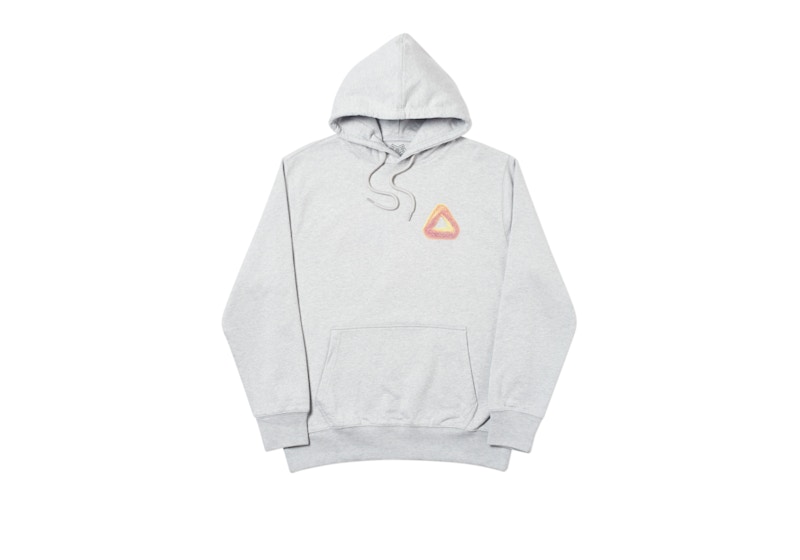 Buy Palace 三重百吉饼帽衫 灰色粗纺