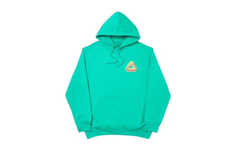 Buy Palace Tri-Bagel Hood Pool Green