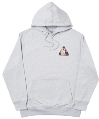 Palace Tri-Bury Hoodie Abu-Abu Marl Buy Palace Tri-Bury Hoodie Abu-Abu Marl
