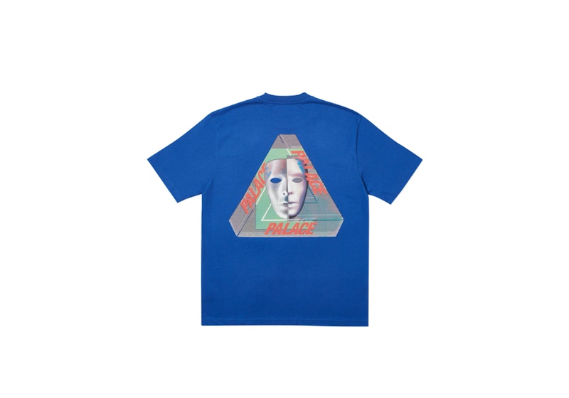 Order 팰리스 트라이-버리 티셔츠 블루 

