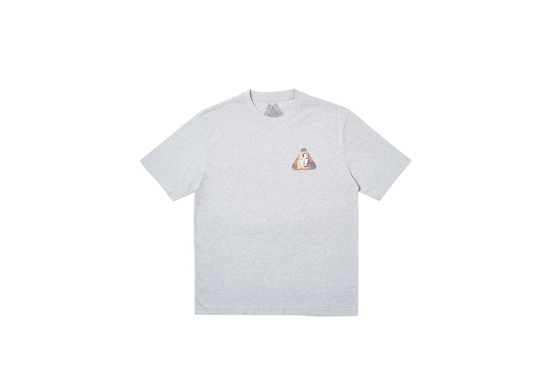 Palace Tri-Bury T-Shirt Grey Marl
