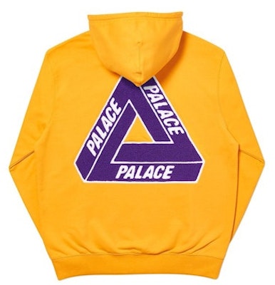 Palace Tri-Chenille Hood Yellow Order Palace Tri-Chenille Hood Yellow