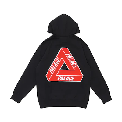 PALACE Tri-Chenille Pullover Hoodie Unisex Black P18CS001
