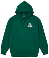 PALACE TRI-CHROME HOOD GREEN PALACE TRI-CHROME HOOD GREEN