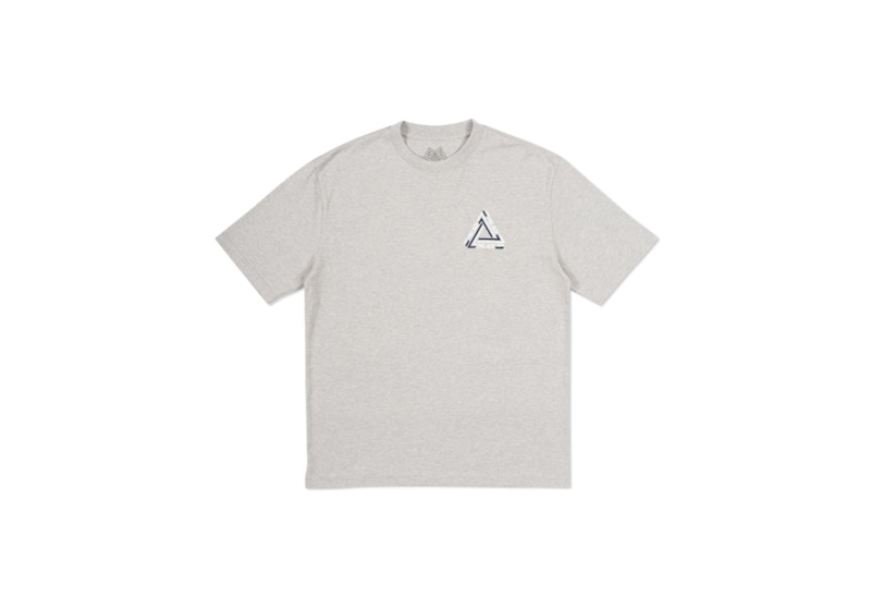 Buy Palace Tri-Crib T-Shirt Kelabu Marl