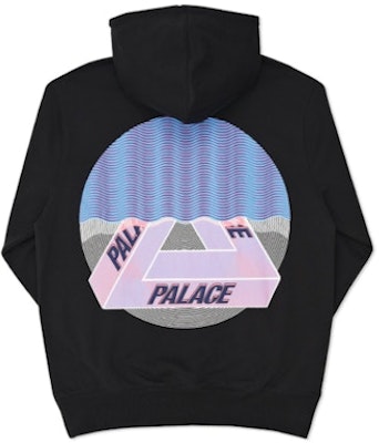Palace Tri-Curtain Hood Black/Blue/Grey Order Palace Tri-Curtain Hood Black/Blue/Grey