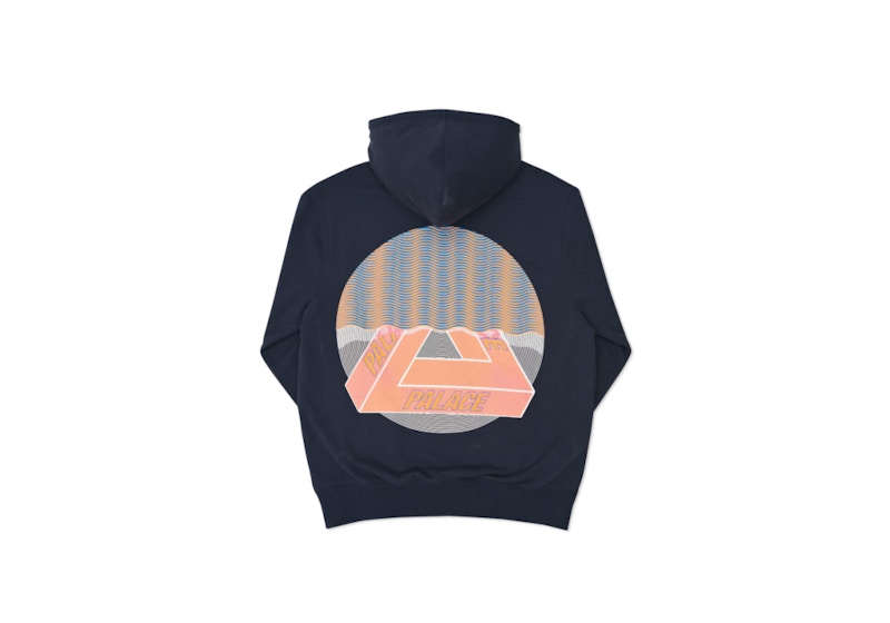 Order Palace Tri-Curtain Hoodie Biru/Abu/Oranye