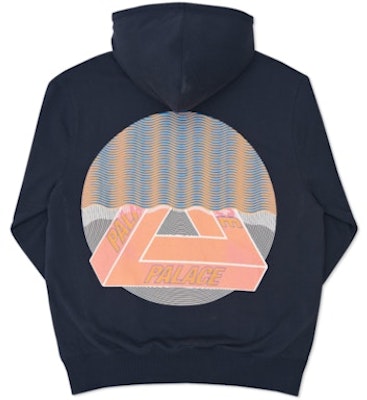 Palace Tri-Curtain Hood Navy/Grey/Orange Order Palace Tri-Curtain Hood Navy/Grey/Orange