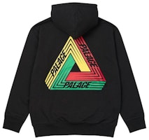 Palace Tri-Dart Hood Black Palace Tri-Dart Hood Black