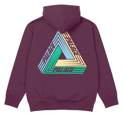 palace-tri-dart-hood-burgundy