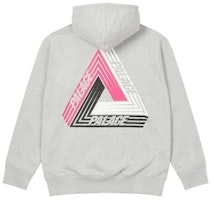 Palace Tri-Dart Hood Grey Marl Palace Tri-Dart Hood Grey Marl