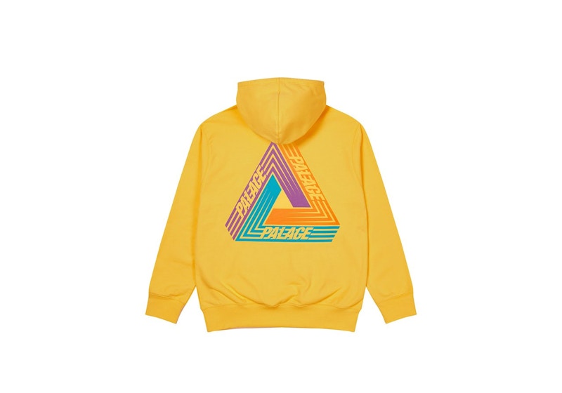 Buy Palace Tri-Chenille Hood Yellow - Novelship