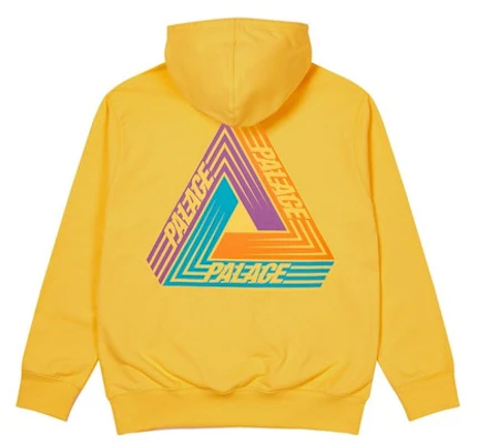 Palace Tri-Dart Hood Yellow Buy Palace Tri-Dart Hood Yellow