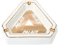 Order Palace Tri-Ferg Ceramic Ashtray White/Gold