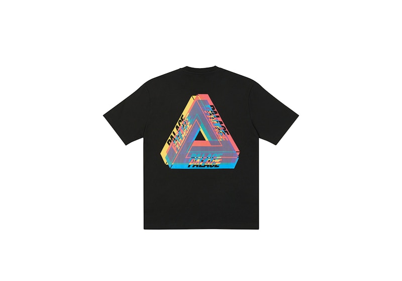 Palace Tri-Ferg Colour Blur T-Shirt Black
