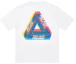 Buy Palace 三角彩色模糊T恤 白色