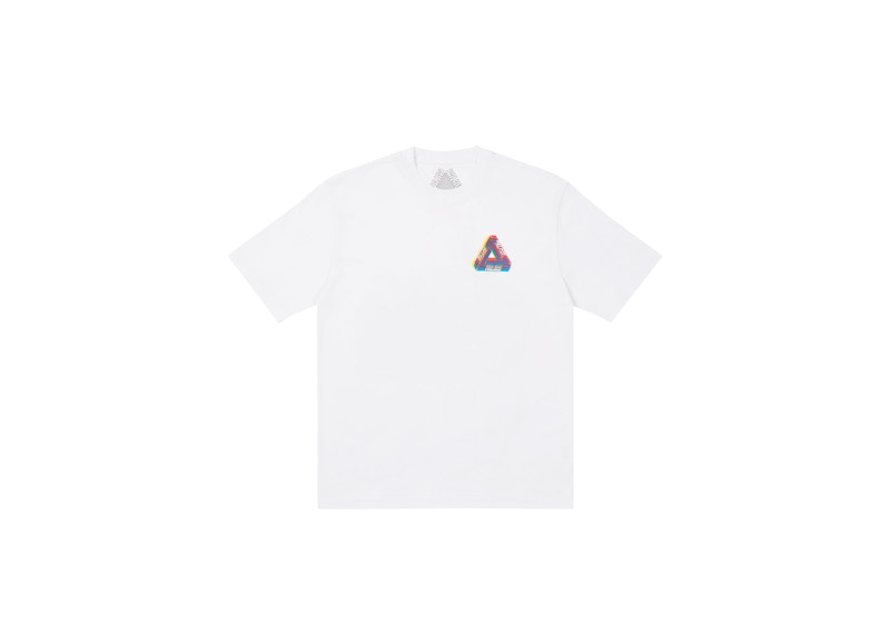 Palace Tri-Ferg Colour Blur T-Shirt White 圖 2