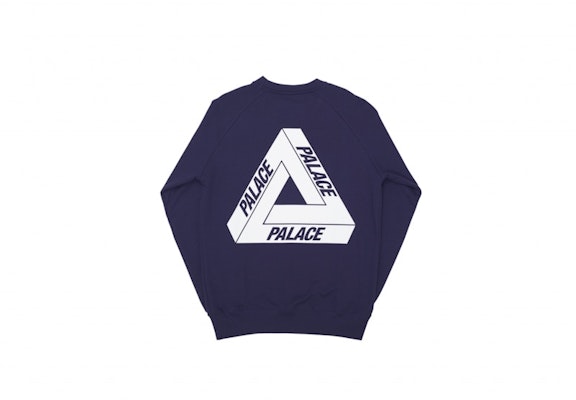 Palace Tri-Ferg Crew Purple Order Palace Tri-Ferg Crew Purple
