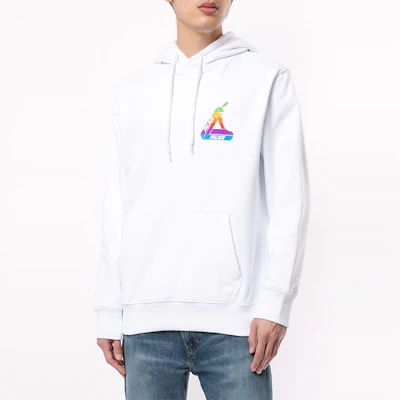 Palace Tri-Ferg Logo Print Pullover Hoodie White - Style P16HD003 Lookbook Palace Tri-Ferg Logo Print Pullover Hoodie White - Style P16HD003