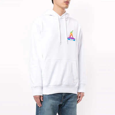 Palace Tri-Ferg Logo Print Pullover Hoodie White - Style P16HD003 Purchase Palace Tri-Ferg Logo Print Pullover Hoodie White - Style P16HD003
