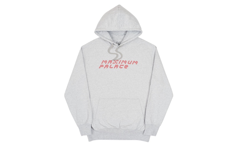 Palace Tri-Flect Hood Grey Marl