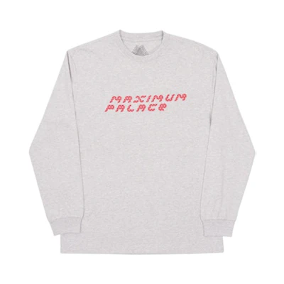 Palace Tri-Flect Longsleeve Grey Marl