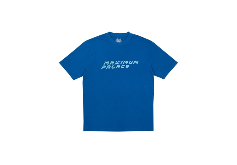 Buy 宮殿三重反射藍色T恤
