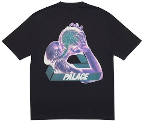 Palace Tri-Gaine T-Shirt Black Order Palace Tri-Gaine T-Shirt Black