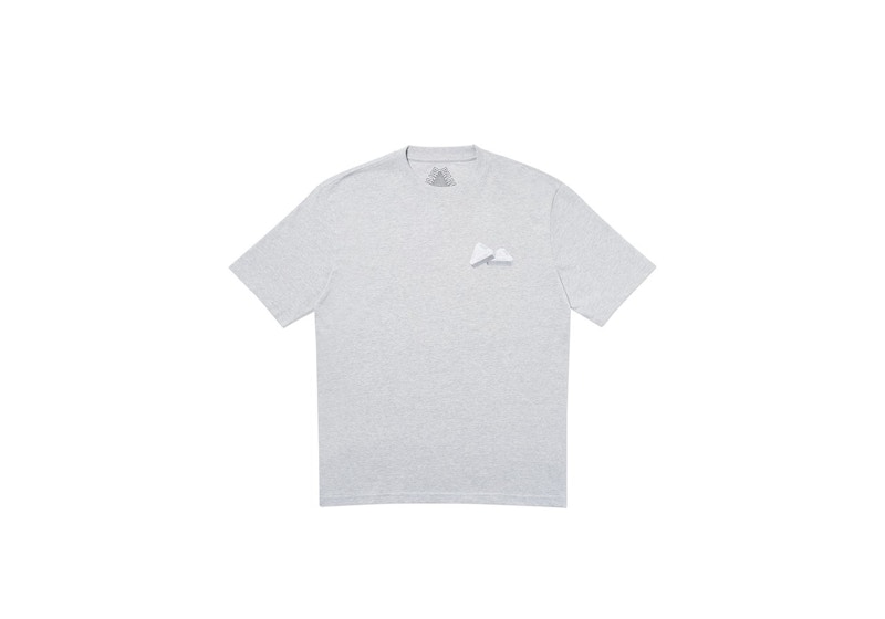 Palace Tri-Gaine T-Shirt Grey Marl