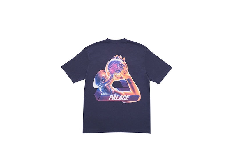 Palace Tri-Gaine T-Shirt Navy 圖 2