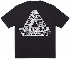 PALACE Tri-Heads Black T-Shirt Triangle Logo Graphic Unisex Tee. P21TS148 PALACE Tri-Heads Black T-Shirt Triangle Logo Graphic Unisex Tee. P21TS148