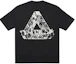 Buy PALACE 三头黑色三角标志印花男女同款T恤潮牌短袖. P21TS148