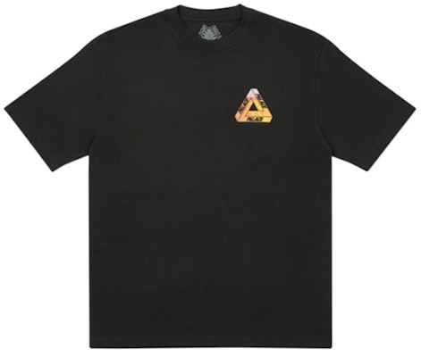 Camiseta Negra Unisex PALACE TRI-LAGER Logo. P19TS219 Lookbook Camiseta Negra Unisex PALACE TRI-LAGER Logo. P19TS219