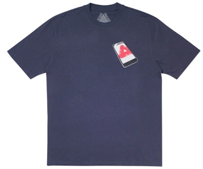palace-tri-phone-t-shirt-navy