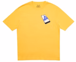 Palace Tri-Phone T-Shirt Yellow Palace Tri-Phone T-Shirt Yellow