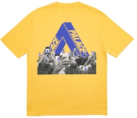 Palace Tri-Phone T-Shirt Yellow Order Palace Tri-Phone T-Shirt Yellow