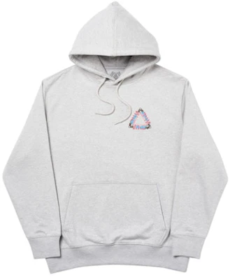 Palace 三重泵连帽衫 灰色混纺 Buy Palace 三重泵连帽衫 灰色混纺